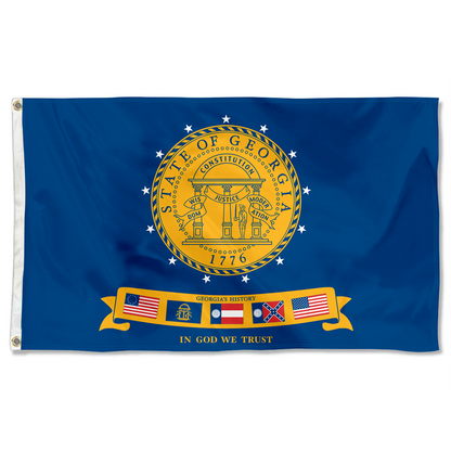 Fyon The United States Georgia (2001–2003) Flag Banner