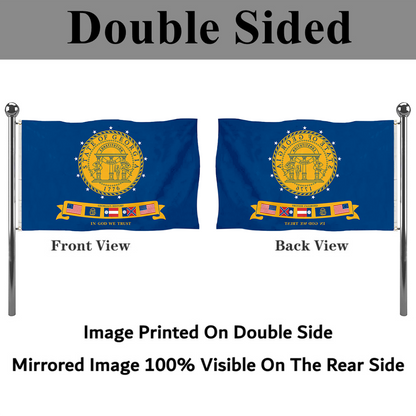 Fyon The United States Georgia (2001–2003) Flag Banner