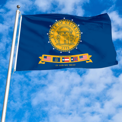 Fyon The United States Georgia (2001–2003) Flag Banner