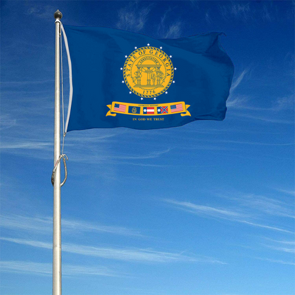 Fyon The United States Georgia (2001–2003) Flag Banner