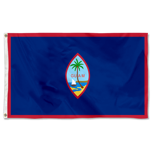 Fyon The United States Guam Flag Banner