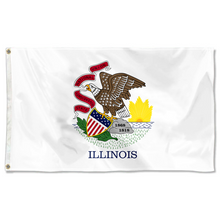 Fyon The United States Illinois Flag  Banner