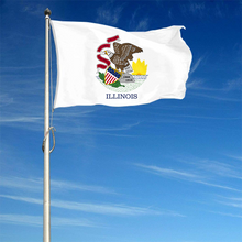 Fyon The United States Illinois Flag  Banner