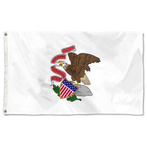 Fyon The United States Illinois (1915–1969) Flag  Banner