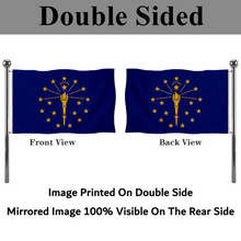 Fyon The United States Indiana Flag  Banner