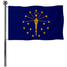 Fyon The United States Indiana Flag  Banner