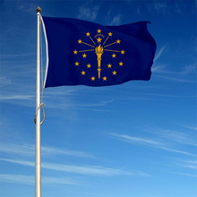 Fyon The United States Indiana Flag  Banner