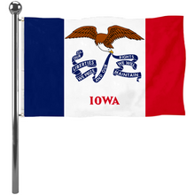 Fyon The United States Iowa (variant) Flag Banner