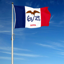 Fyon The United States Iowa (variant) Flag Banner