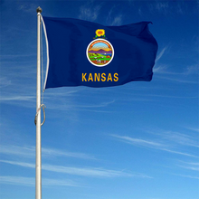 Fyon The United States Kansas Flag Banner