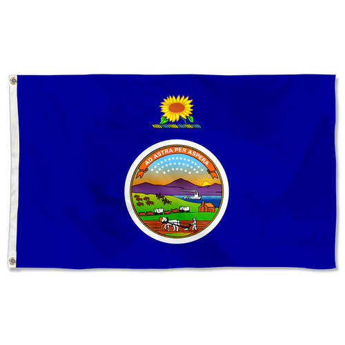 Fyon The United States Kansas (1927–1961) Flag  Banner