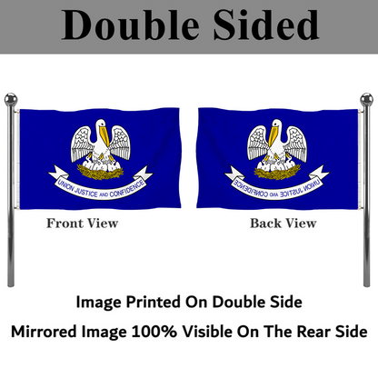 Fyon The United States Louisiana(1912–2006) Flag Banner