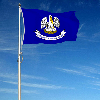 Fyon The United States Louisiana(1912–2006) Flag Banner