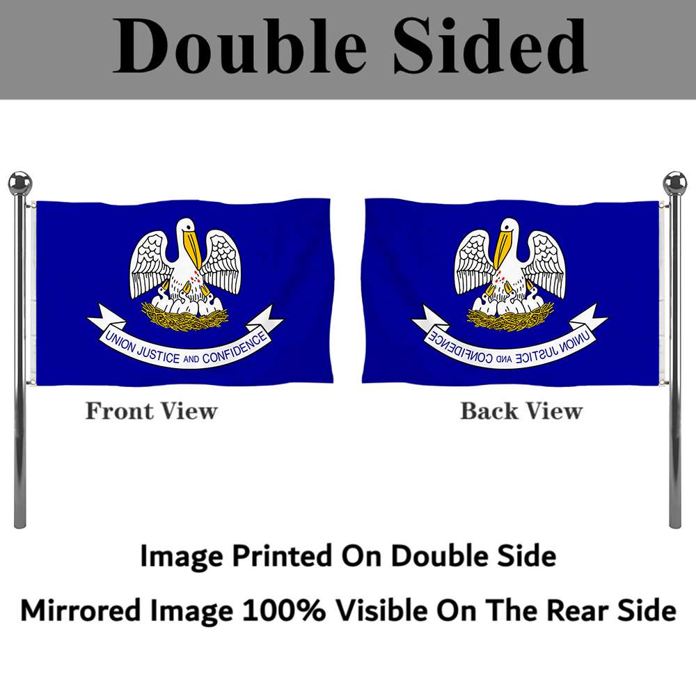 Fyon The United States Louisiana (2006–2010) Flag  Banner