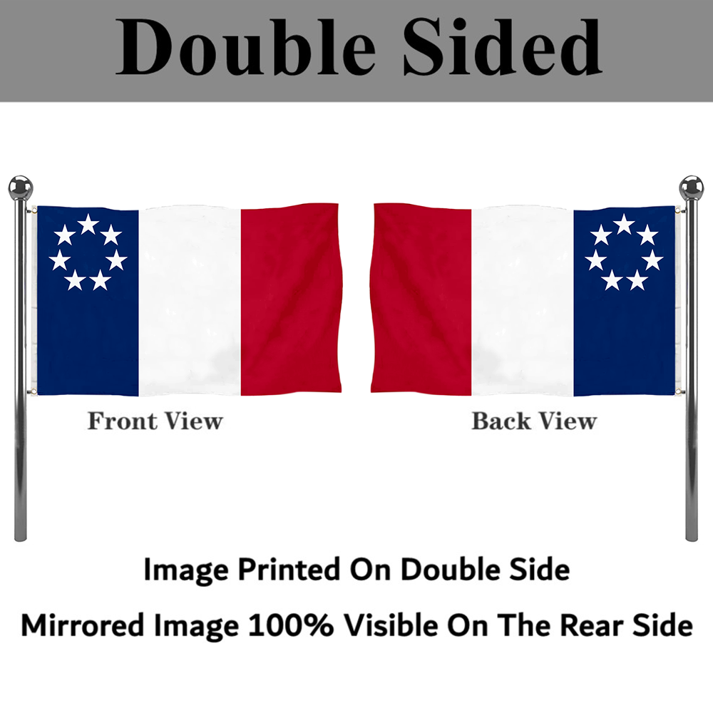 Fyon The United States Louisiana(January 1861) Flag Banner