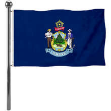 Fyon The United States Maine Flag  Banner