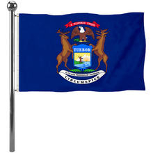 Fyon The United States Michigan Flag Banner