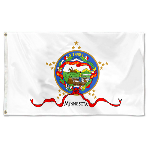 Fyon The United States Minnesota (1893–1957) Flag Banner