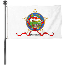 Fyon The United States Minnesota (1893–1957) Flag Banner