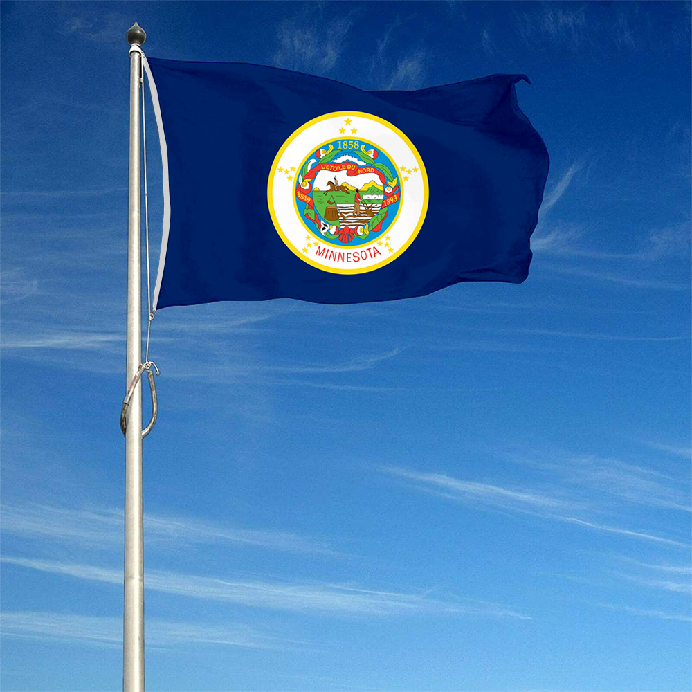 Fyon The United States Minnesota(1957–1983) Flag  Banner