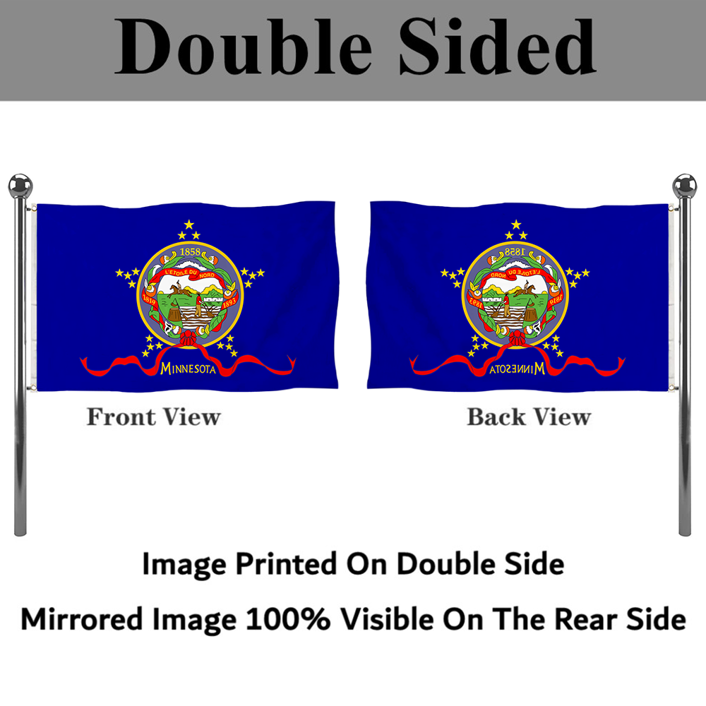 Fyon The United States Minnesota(January – February 28, 1893) Flag  Banner