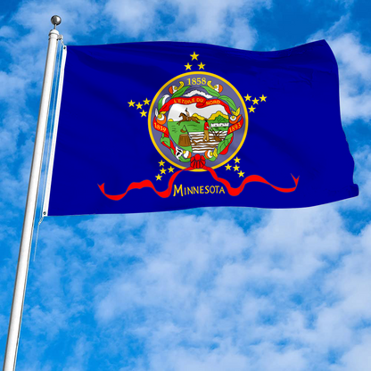 Fyon The United States Minnesota(January – February 28, 1893) Flag  Banner