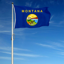 Fyon The United States Montana Flag  Banner