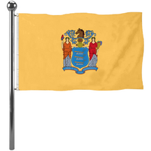 Fyon The United States New Jersey Flag  Banner