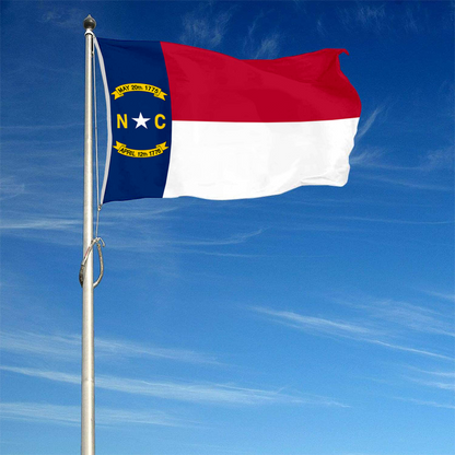 Fyon The United States North Carolina (1885–1991) Flag Banner