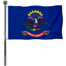 Fyon The United States North Dakota Flag Banner