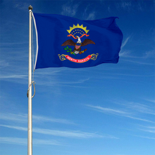 Fyon The United States North Dakota Flag Banner