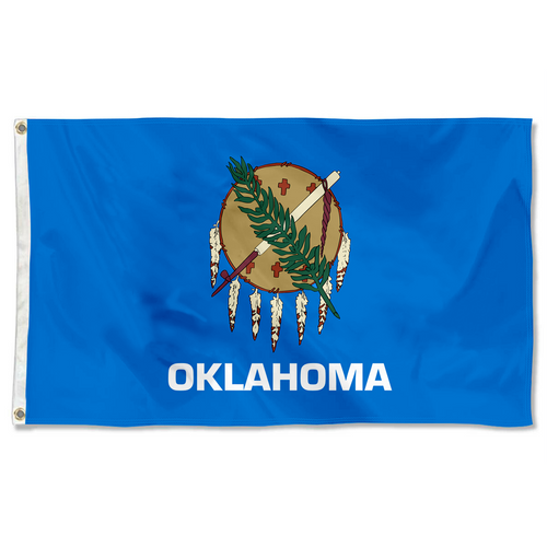 Fyon The United States Oklahoma Flag Banner