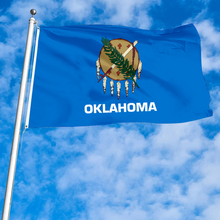 Fyon The United States Oklahoma Flag Banner