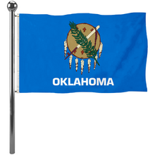 Fyon The United States Oklahoma Flag Banner