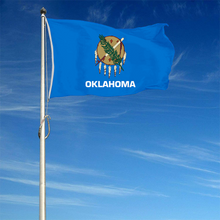 Fyon The United States Oklahoma Flag Banner