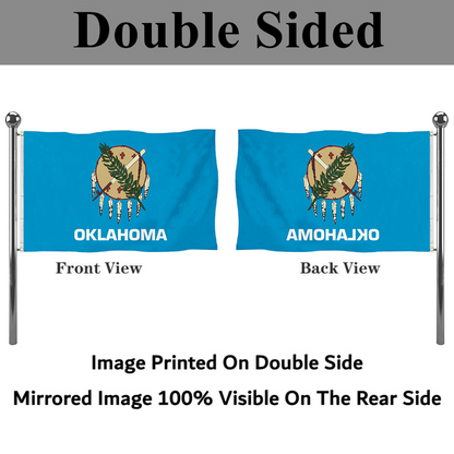 Fyon The United States Oklahoma(1941–1988) Flag Banner