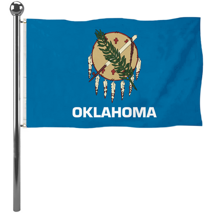Fyon The United States Oklahoma(1988–2006) Flag Banner