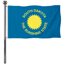 Fyon The United States South Dakota(1909–1963) Flag Banner