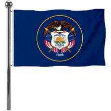 Fyon The United States Utah Flag Banner