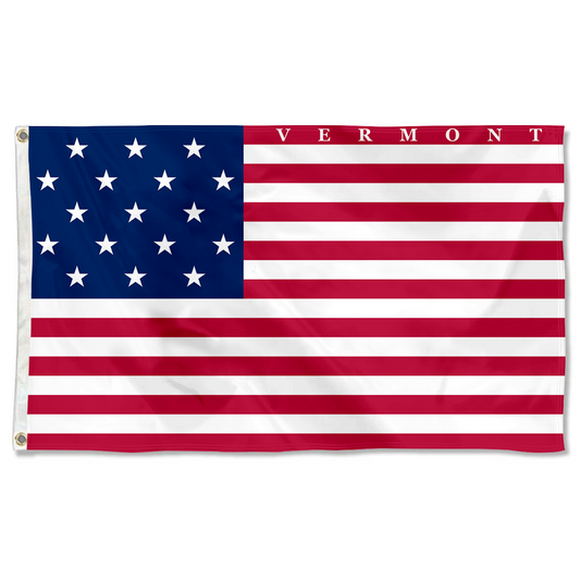 Fyon The United States Vermont(1804–1837) Flag Banner