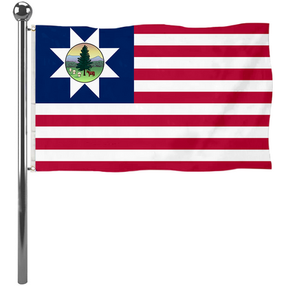 Fyon The United States Vermont(1837–1923) Flag Banner