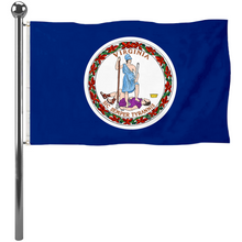 Fyon The United States Virginia Flag Banner