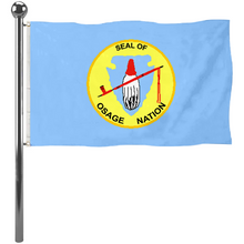 Fyon The United States the Osage Nation of Oklahoma Flag Banner