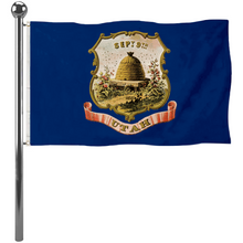 Fyon The United States the Utah Territory Flag Banner