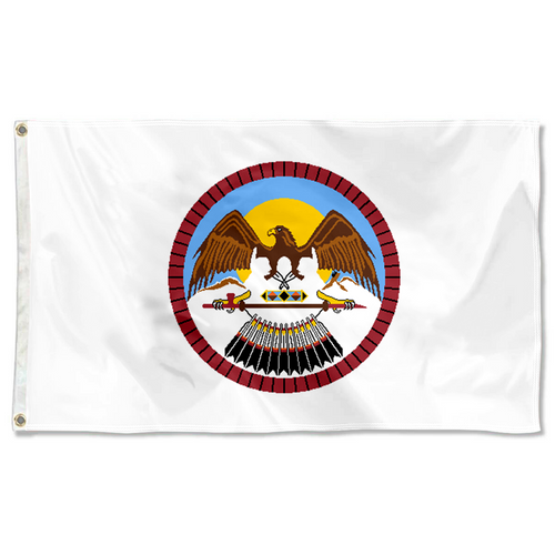 Fyon The United States the Ute Indian Tribe of the Uintah & Ouray Reservation Flag Banner