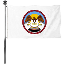 Fyon The United States the Ute Indian Tribe of the Uintah & Ouray Reservation Flag Banner