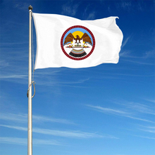 Fyon The United States the Ute Indian Tribe of the Uintah & Ouray Reservation Flag Banner