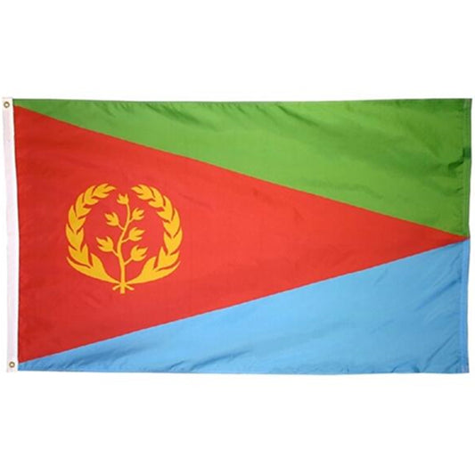The current flag of Eritrea Flag Indoor and outdoor banner