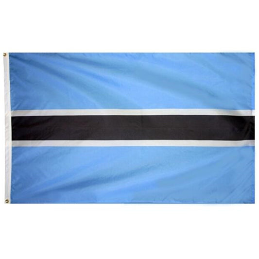 The national flag of Botswana Flag Indoor and outdoor banner