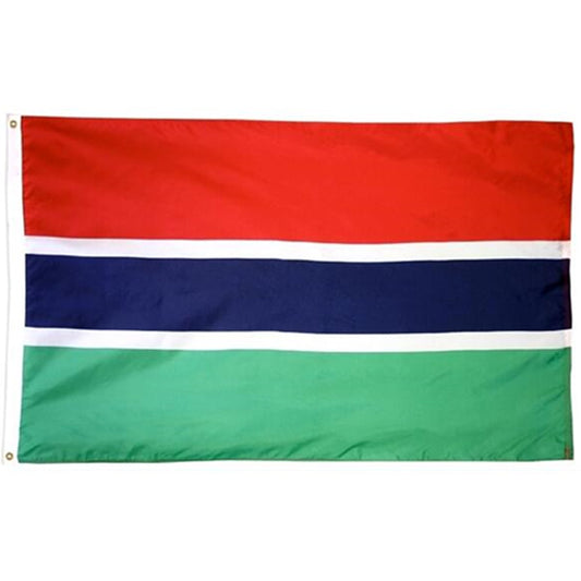 The national flag of Gambia Flag Indoor and outdoor banner